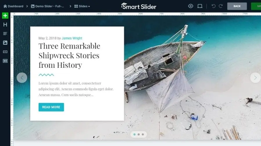 Smart Slider Header